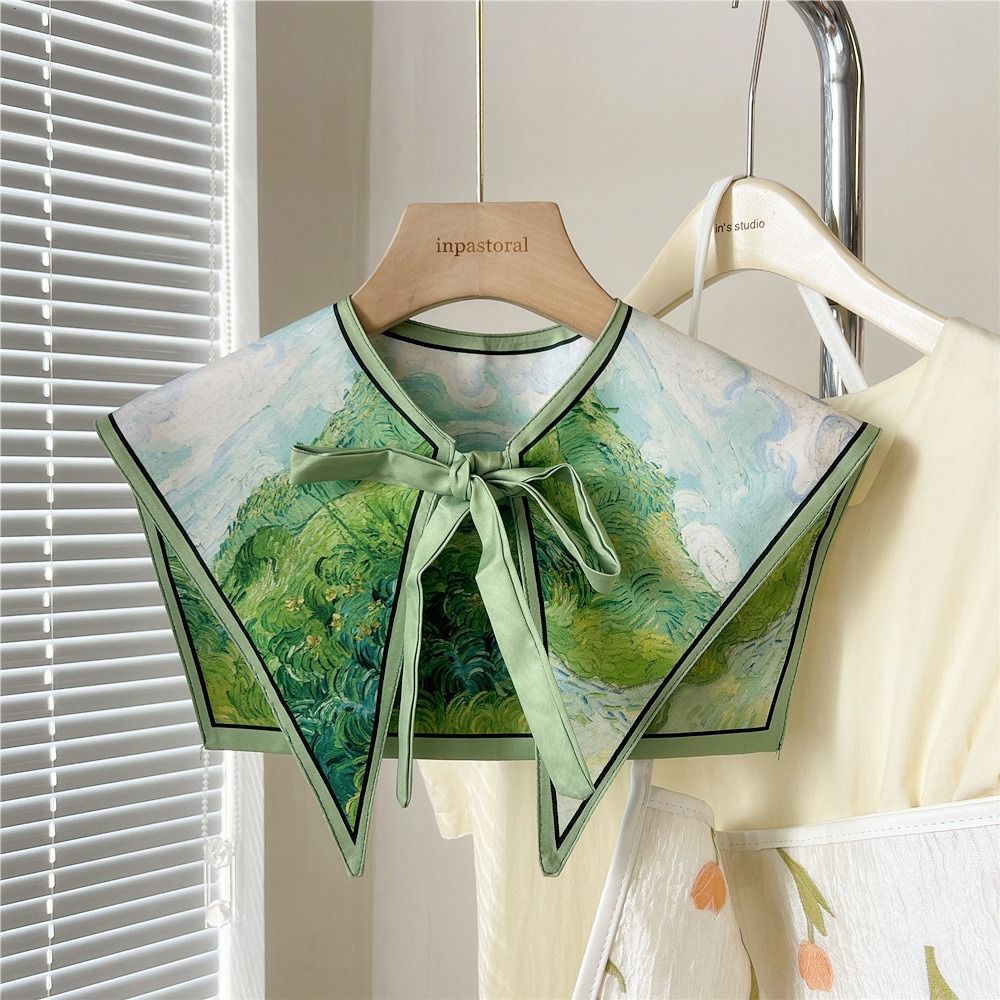 Faux col de chemise à motif fl - Blouse Off Shoulder avis et prix